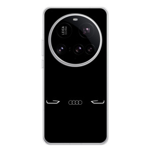Силиконовый бампер с картинкой машины на Xiaomi 15 Ultra – Силует Audi