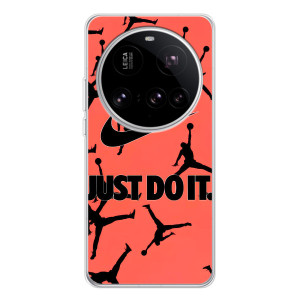 Силиконовый Чехол Nike Air Jordan на 15 Ультра – Just Do It