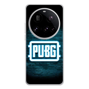 Чехол (TPU) с картинкой "Лого Пабг" на 15 Ультра – Лого PUBG