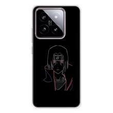 Чохли на тему: Ітачи Учіха для Xiaomi 15 (AlphaPrint) – силует Ітачі