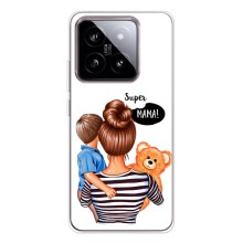 Чохол з друком для Xiaomi 15 - (Мама з дитинкою) (AlphaPrint) (Мама з синочком)