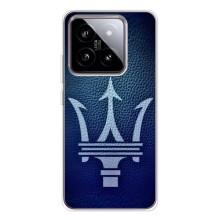 Чехлы с тематикой "Крутые машины" на Xiaomi 15 – Лого Maserati