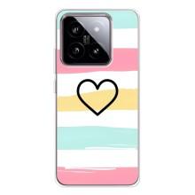 Чехлы с тематикой "Маленькие Сердечки" на Xiaomi 15 (Красивое сердечко)