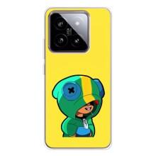 Чохол Бравл Старс для Xiaomi 15 – Леон (LEON)