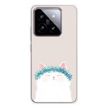 Чохол на тематику: Коти для Xiaomi 15 – Білий котик