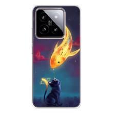 Чохол на тематику: Коти для Xiaomi 15 – Зустріч