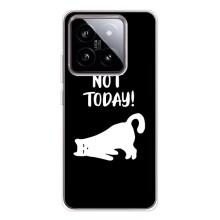 Бампер с изображением Котиков для Сяоми 15 (Not Today)