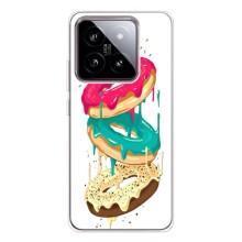 Чехол с изображением  вкусной еды для Xiaomi 15 – Сочные пончики