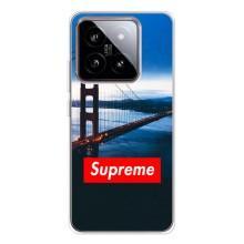 Чеохол для Xiaomi 15 з картинкою Supreme (AlphaPrint)