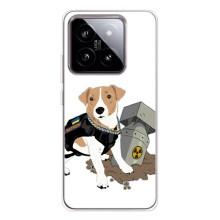 Чехол с принтом Собаки Патрон для Xiaomi 15 (Пёс Патрон с ракетой)