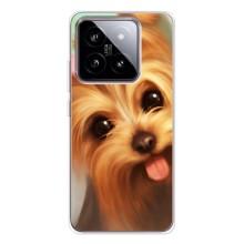 Чехол (ТПУ) Милые собачки для Xiaomi 15 – Йоршенский терьер