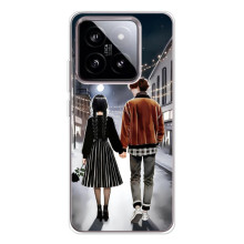 Чохол з дизайном Венздей 2 на Xiaomi 15 – Венздей і Тайлер