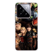 Чехол как приручить дракона на Xiaomi 15 – Персонажи дракона