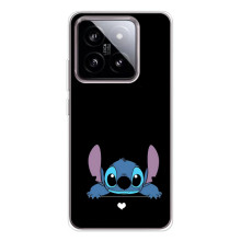 Чехол с принтом Стич на Xiaomi 15 – Стич на черном