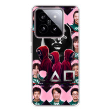 Чохол Гра в кальмара для Xiaomi 15 – Персонажі гри кальмара