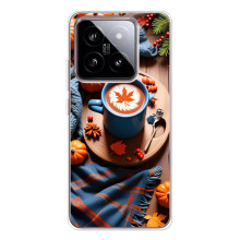 Чохол з унікальним дизайном 'Осінь з кавою' для Xiaomi 15 – Кава і гарбузики