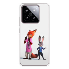 Силиконовый чехол с принтом Зоотрополіс для Xiaomi 15 – Джуди и Ник
