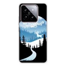Силіконовий бампер на різдво для Xiaomi 15 (Різдвяний Олень)