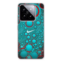 Силиконовый Чехол на Xiaomi 15 с картинкой Nike (Найк зеленый)