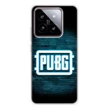 Чехол (TPU) с картинкой "Лого Пабг" на Сяоми 15 – Лого PUBG