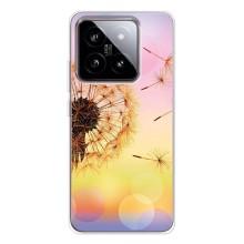 Силиконовый Чехол с одуванчиками на Xiaomi 15 – Цветок-одуванчик