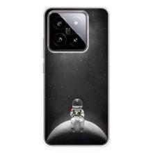 Силиконовый Чехол с принтом "Космонавты" на Xiaomi 15 – Космонавт романтик