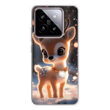 Яскравий чохол для Xiaomi 15 з Зимові Оленята – Оленятко