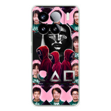 Чехол Гра в кальмара для Xiaomi 15S Pro – Персонажи игры кальмара