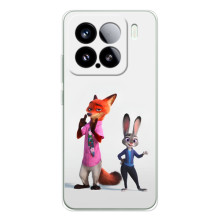 Силиконовый чехол с принтом Зоотрополіс для Xiaomi 15S Pro – Джуди и Ник