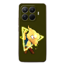 Бампер (ТПУ) с принтом Brawl Stars на Ксиоми 15Т Про (Ворон)