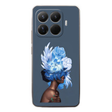 Чехлы (ART) Цветы на Xiaomi 15T Pro (VPrint) (Цветы на голове)