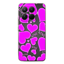 Чехлы для любимой на Сяоми 15Т Про (VPrint) – Pink hearts