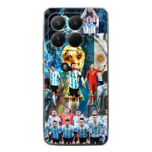Чехлы Месси для Xiaomi 15T Pro (AlphaPrint) (Аргентина Месси)