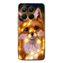 Чохли з картинкою Лисичка для Xiaomi 15T Pro (VPrint) (Лисичка в гірляндах)