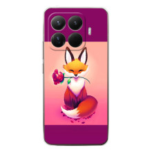 Чохли з картинкою Лисичка для Xiaomi 15T Pro (VPrint) (Лиса з трояндою)