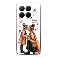 Чохол з друком для Xiaomi 15T Pro - (Мама з дитинкою) (AlphaPrint) (Донька і мама)