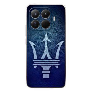 Чехлы с тематикой "Крутые машины" на Xiaomi 15T Pro – Лого Maserati