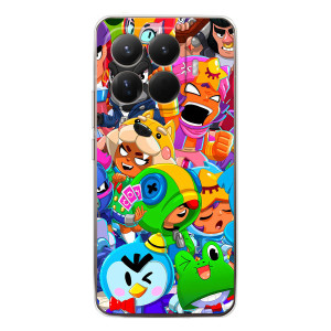 Чехол для Xiaomi 15T Pro Бравл Старс (VPrint)