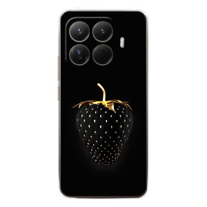 Чехол с изображением  вкусной еды для Xiaomi 15T Pro – Чёрная клубника