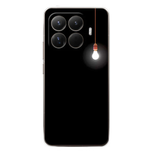 Чохол з картинками на чорному фоні для Xiaomi 15T Pro – Лампочка