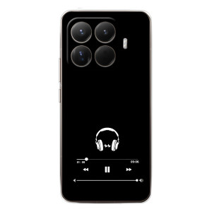 Чохол з картинками на чорному фоні для Xiaomi 15T Pro – Плеєр