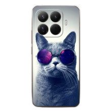 Чехол с принтом для Xiaomi 15T Pro (AlphaPrint) Модные коты (Стильный кот)