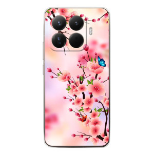 Чехол с принтом САКУРЫ на Xiaomi 15T Pro – Бабочки на сакуре