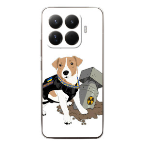 Чехол с принтом Собаки Патрон для Xiaomi 15T Pro (Пёс Патрон с ракетой)