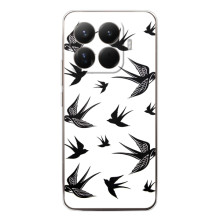 Чохол з пташками на Xiaomi 15T Pro (VPrint) (Ластівки)