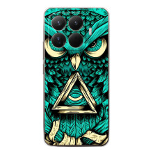 Чохол з пташками на Xiaomi 15T Pro (VPrint) (Сова з оком)