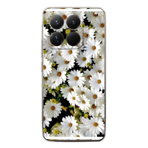 Чехол с ромашками на Xiaomi 15T Pro – Рамка в ромашках