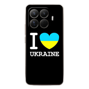 Чохол з Українською символікою на Ксіомі 15Т Про – I Love Ukraine