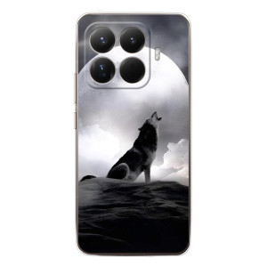 Чехол с Волком на Xiaomi 15T Pro – Волк и луна
