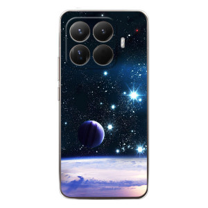 Чехол (ТПУ) с планетами на Xiaomi 15T Pro – Космический вид